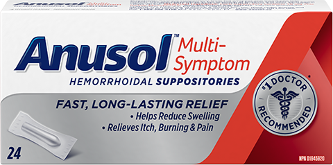 Anusol™ Multi-Symptom Suppository